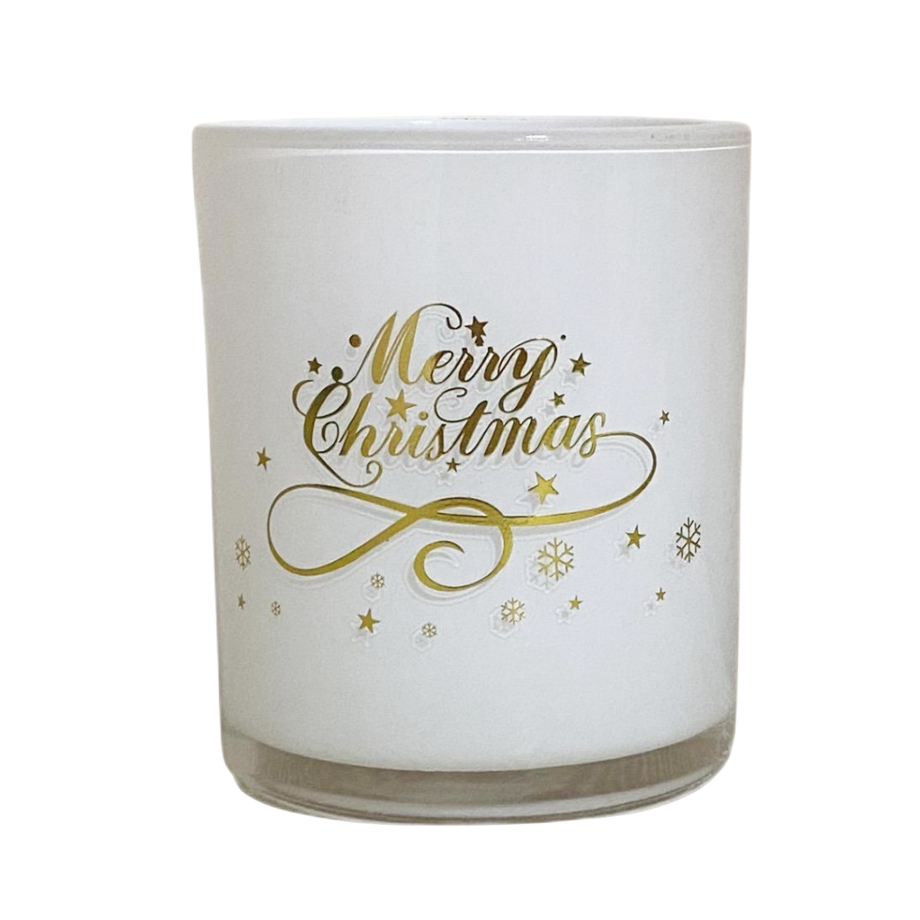 (New) Cambridge Merry Christmas Decal Jar