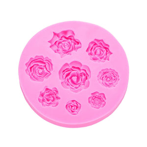 Round Mini Rose Mould