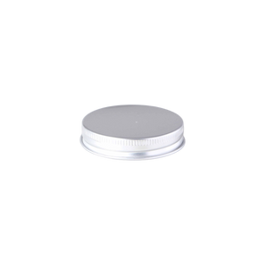 Silver Aluminium Lid 100ml Glass Jar