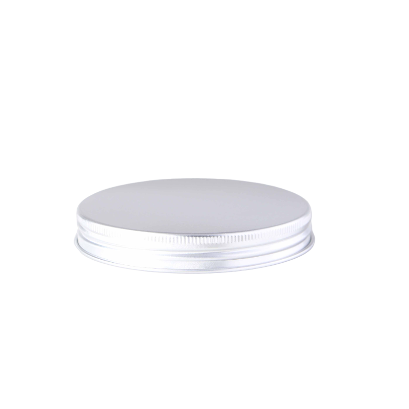 Silver Aluminium Lid 400ml Glass Jar