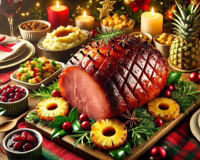 Christmas Smoked Ham