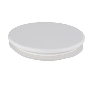Large White Stainless Steel Lid