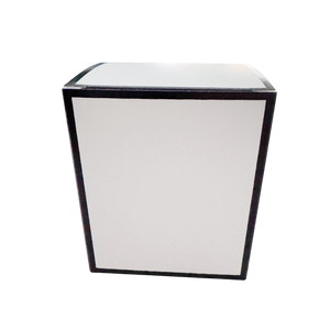 (New) Cambridge Matt White Box Black Trim