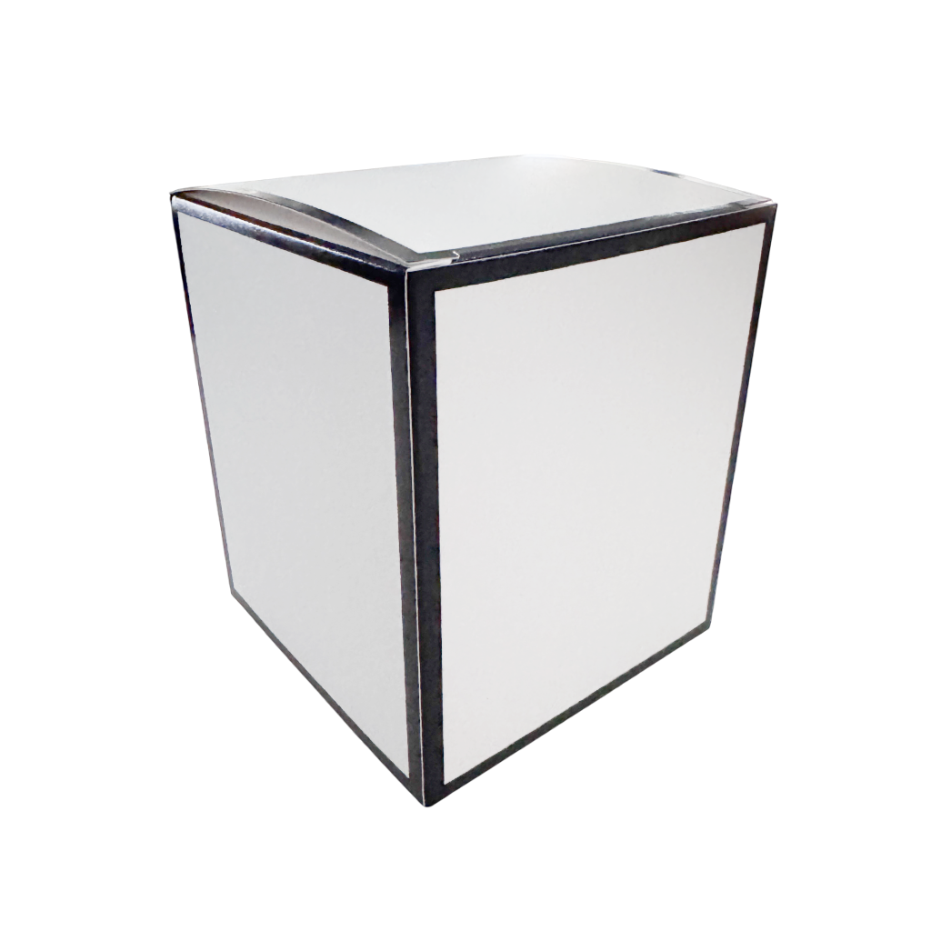 (New) Cambridge Matt White Box Black Trim