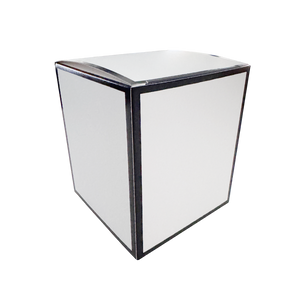 (New) Cambridge Matt White Box Black Trim