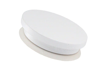 Matt White Wooden Lid