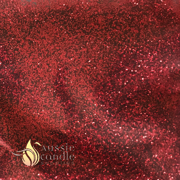 Glitter Rich Red Mica