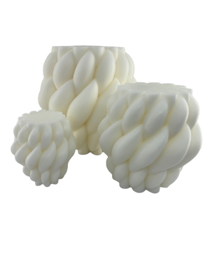 Braid Small Silicone Mould