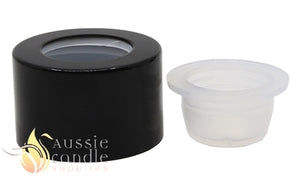 Black Alumite Cap & Bung