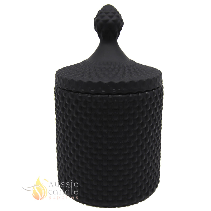 Tear Drop Matt Black/Rose Gold