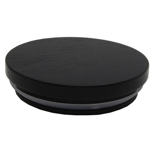 Black Wooden Lid