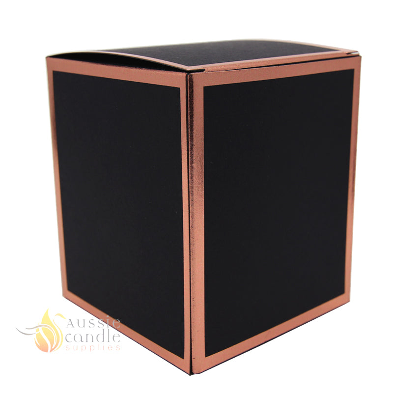 Cambridge Black Rose Gold Box