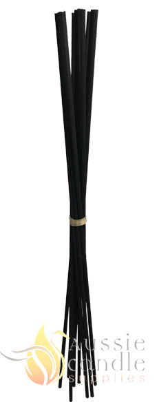 Black Fibre Reed Sticks 3mm