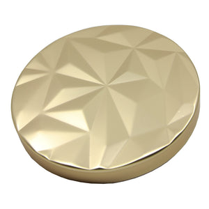 Matt Gold Geo Metal Lid