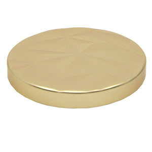 Matt Gold Geo Metal Lid
