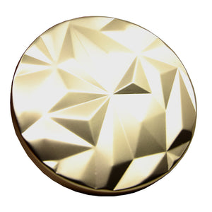 Matt Gold Geo Metal Lid