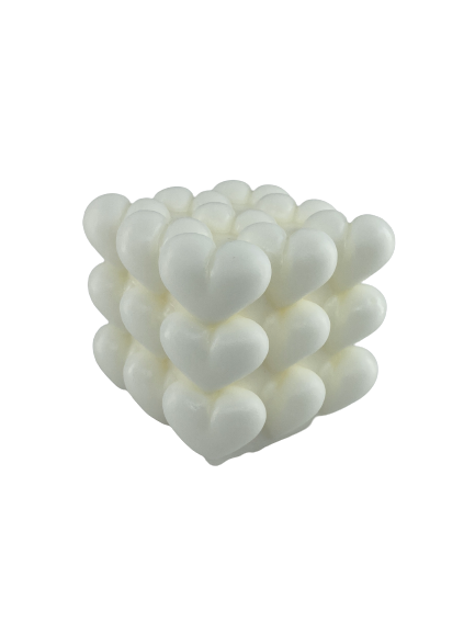 Heart Cube Silicone Mould