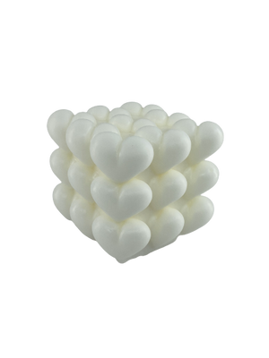 Heart Cube Silicone Mould