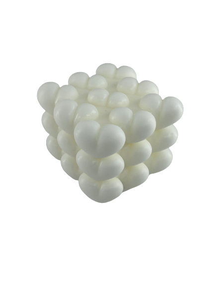 Heart Cube Silicone Mould