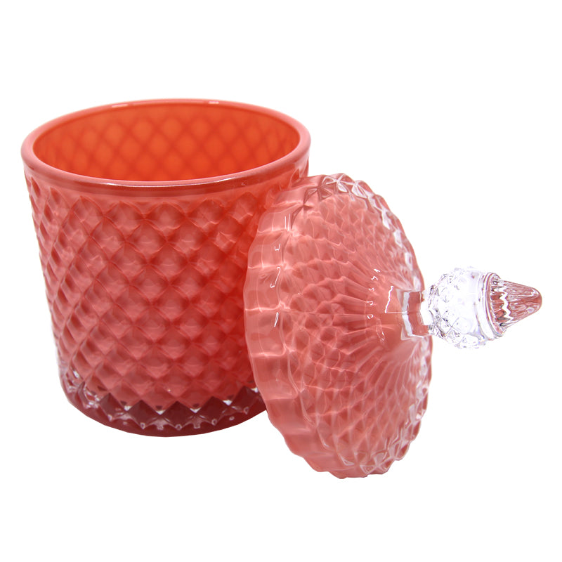 Infinity Jar Coral Pink Small