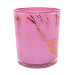 Marble Cambridge Pink/Rose Gold Jar