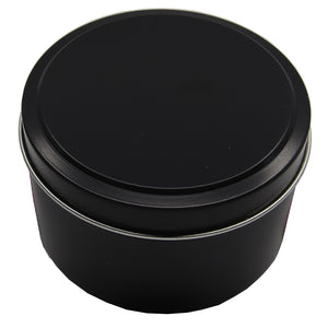 Candle Tin Matt Black 225gm
