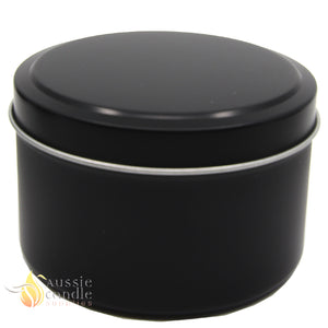 Candle Tin Matt Black 225gm