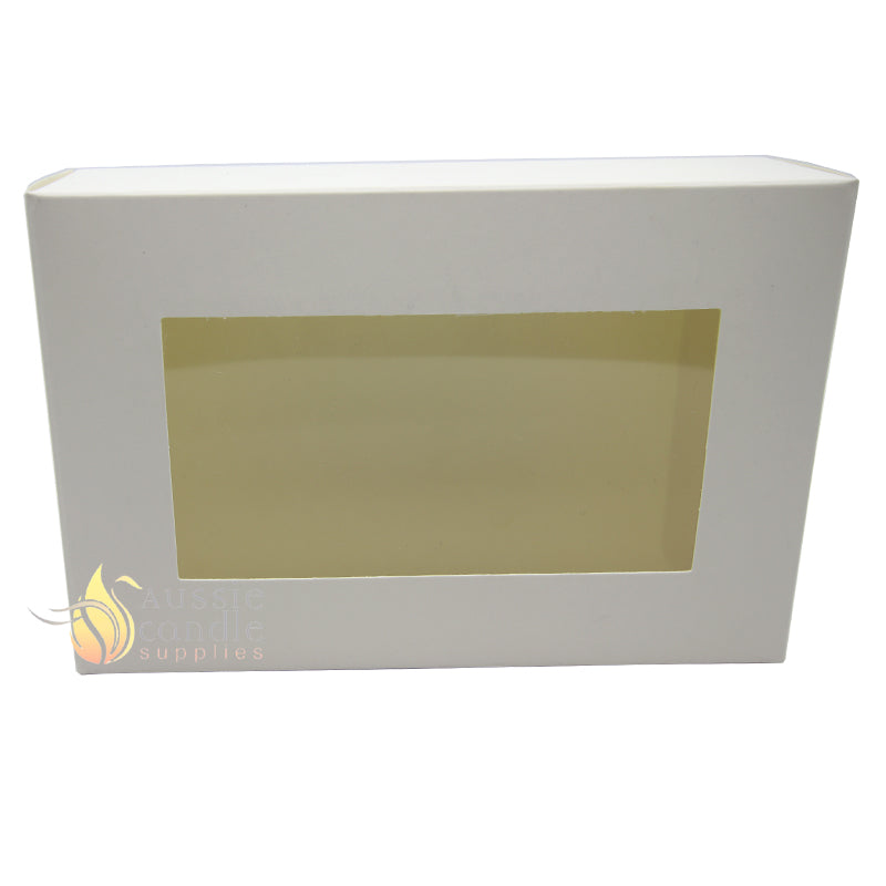 Matt White Poly Tealight Box