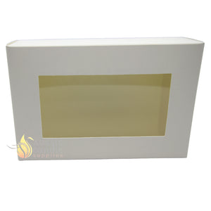 Matt White Poly Tealight Box