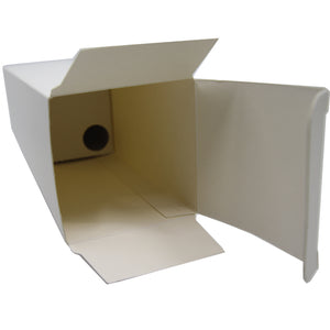 Matt White Reed Jar Box