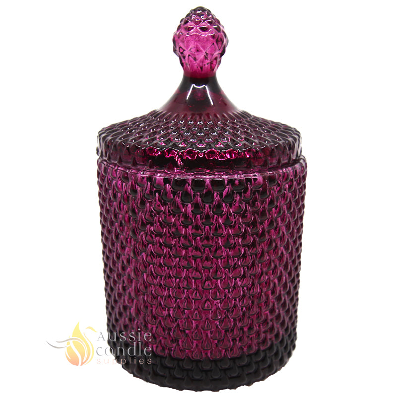 Tear Drop Metallic Purple