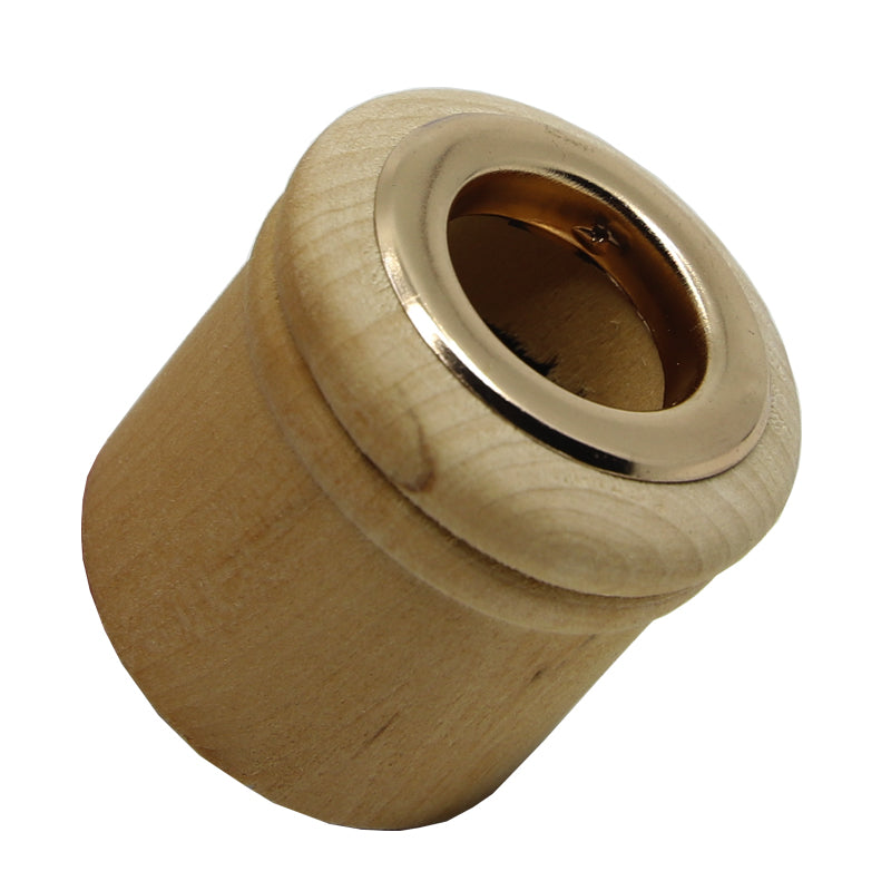 Wooden Diffuser Cap Gold Eyelet + bung
