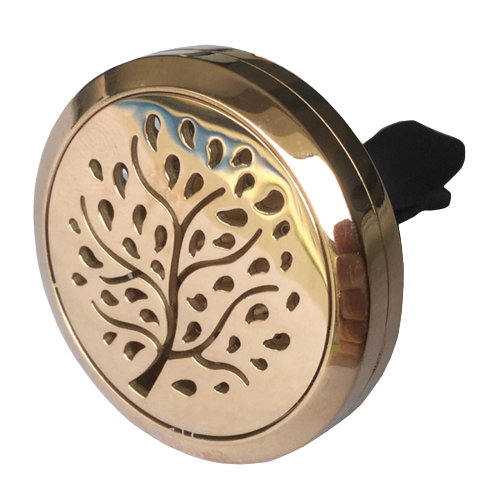 (Rose Gold) Tree Car Diffuser