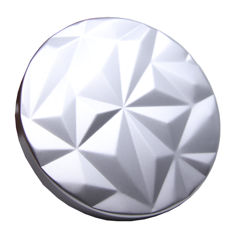 Matt Geo Silver Metal Lid