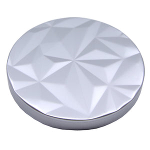 Matt Geo Silver Metal Lid