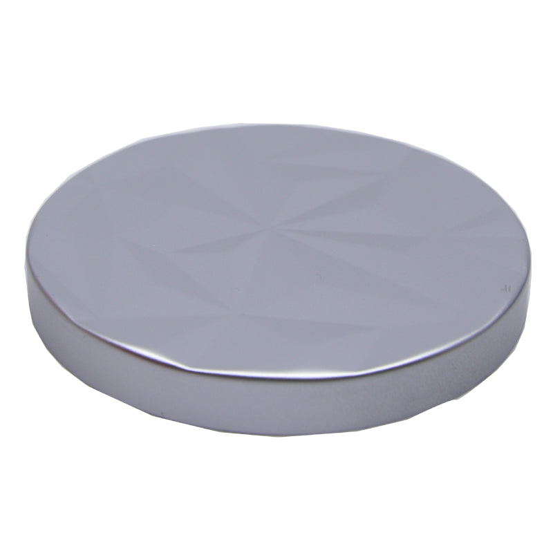 Matt Geo Silver Metal Lid