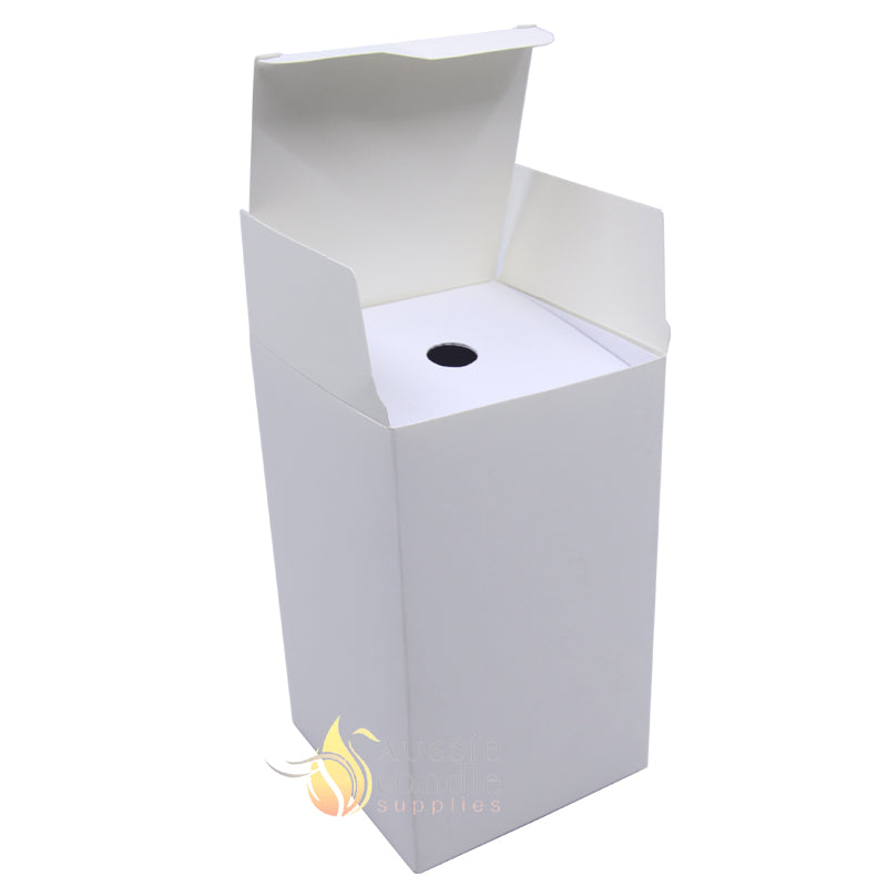 Matt White Tear Drop Box