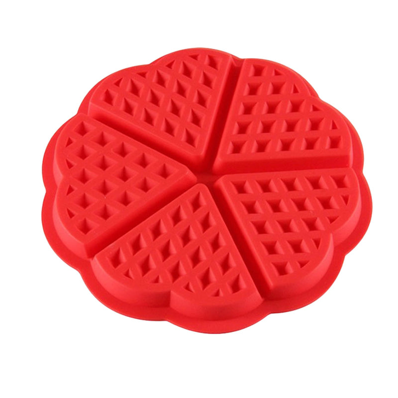 Heart Waffle Silicone mould