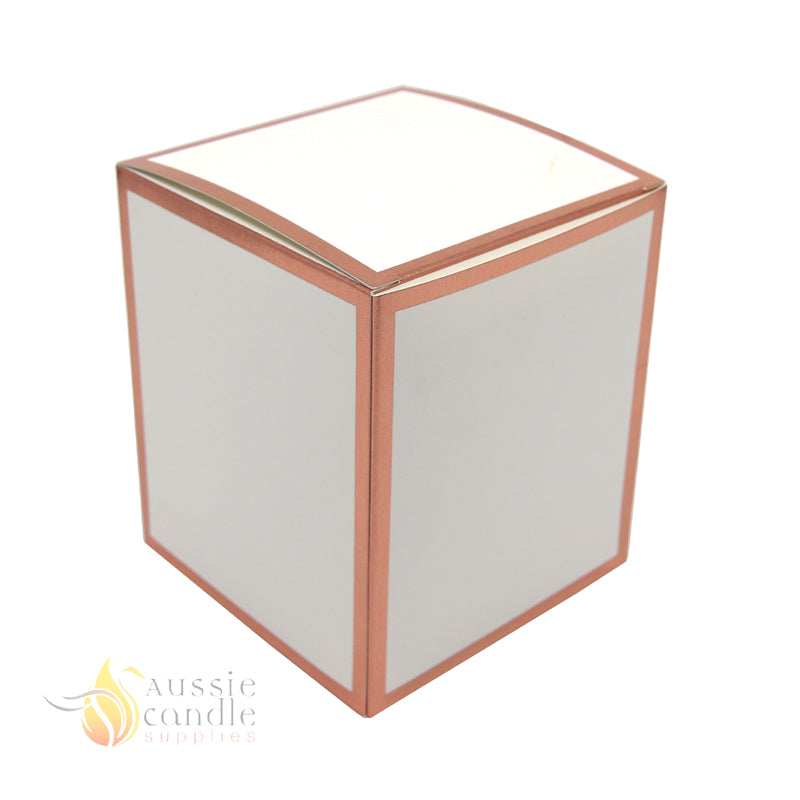 Cambridge White Rose Gold Box