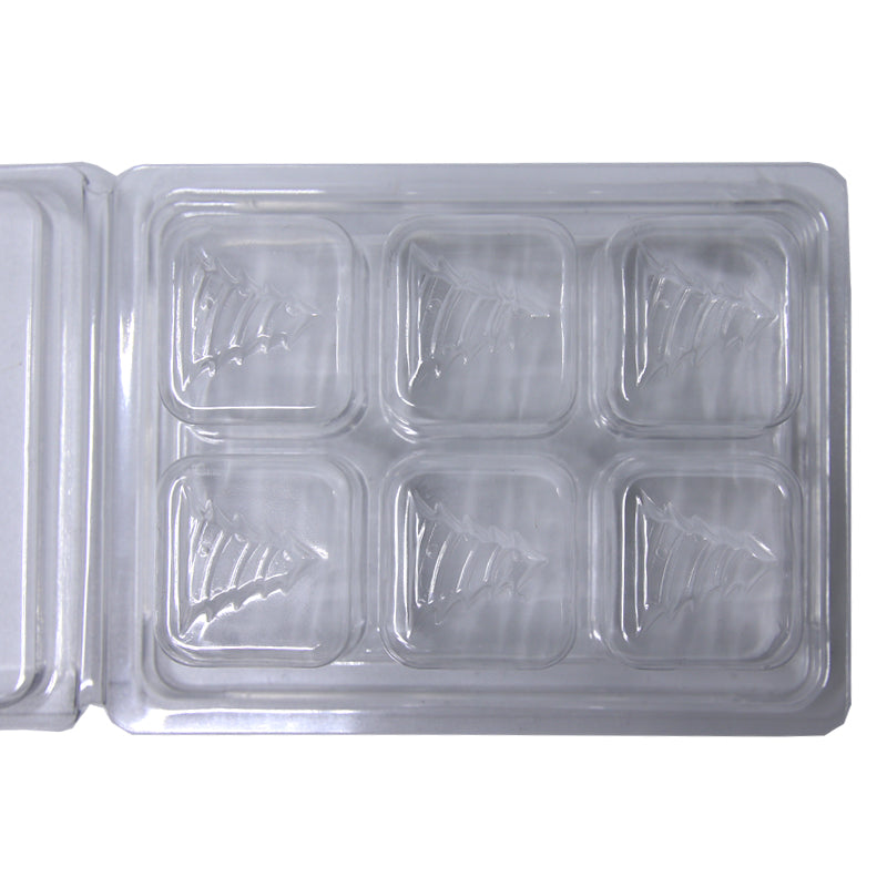 6 Cavity Xmas Tree Clam Shell Melt Mould
