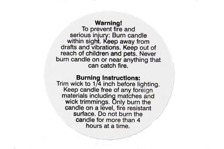 Warning Labels
