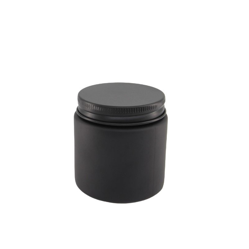 100ml Matt Black Jar (no lid)