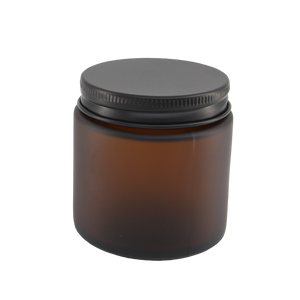 100ml Frosted Amber Jar (no lid)