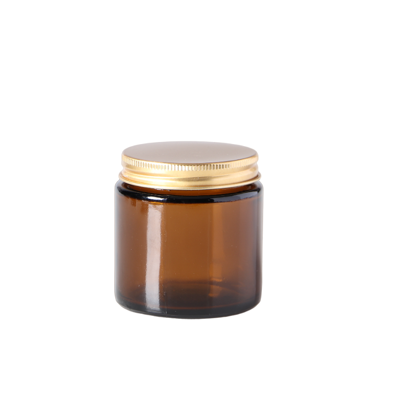 100ml Amber Jar (No Lid) Aussie Candle Supplies