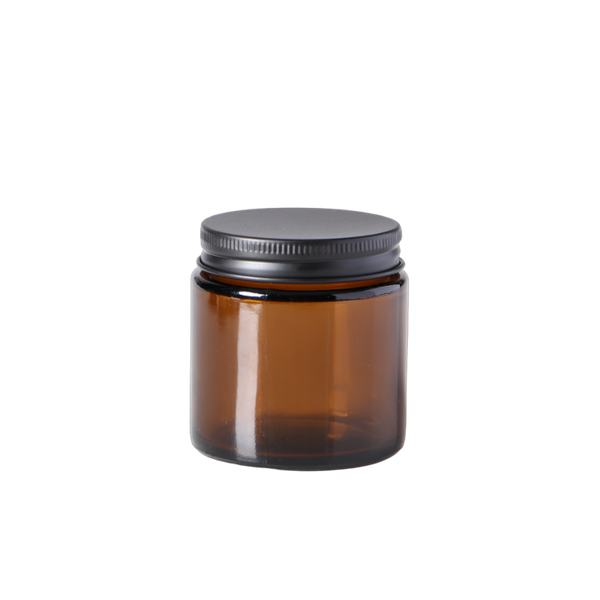 100ml Amber Jar (No Lid) Aussie Candle Supplies