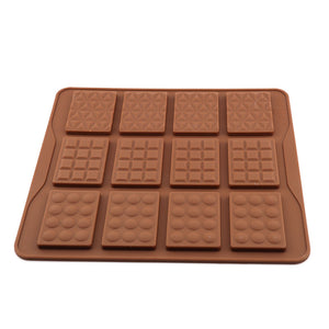 12 Cavity Different Shape Chocolate Mould 2