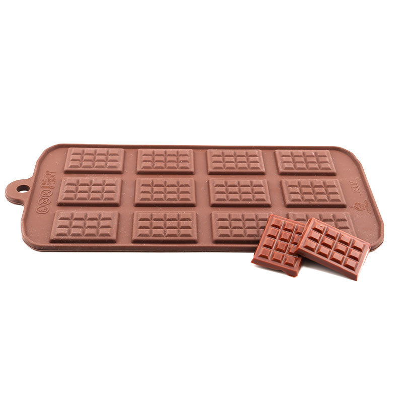 12 Cavity Mini Thin Chocolate Mould