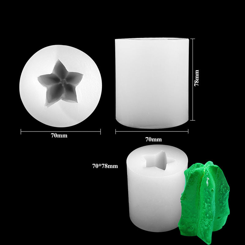 Cactus 13 Silicone Mould