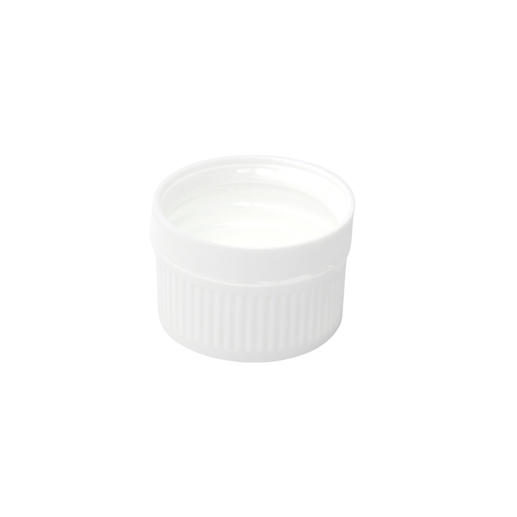 White Tampertel Wadded 24mm