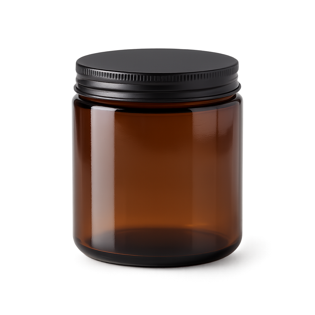 250ml Amber Jar (No Lid)